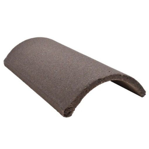 Picture of Marley Segmental Ridge Tile - Antique Brown Sandfaced