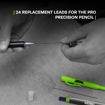 Picture of Tracer Precision Pencil Graphite Leads Replacement Pack 24pcs - 1.3mm / Pencil refills 
