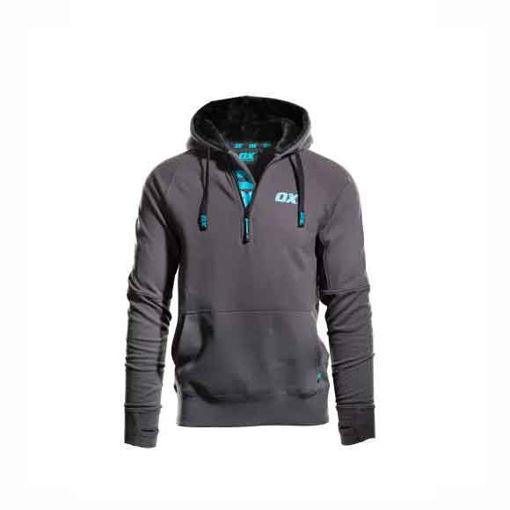 Picture of OX Hoodie Grey/Black Size S