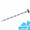 Picture of Ancon 195mm Staifix Thor Helical Super 8 Headed Flat Roof Nail Single  (25pk)