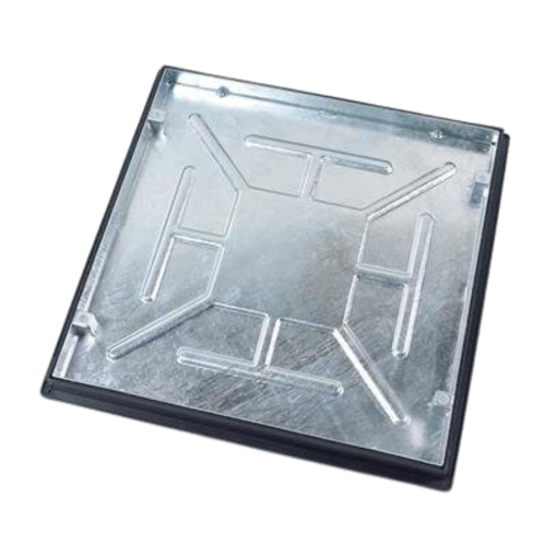 Picture of 600x600x43.5mm Recessed Tray Rubber Seal Manhole Cover & Frame T16G3