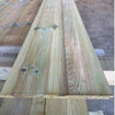 Picture of 19x125 5th Redwood Rebated Treated Shiplap Softwood Timber Cladding (Finish Size 14x119mm) - 4.8m