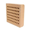 Picture of Buff Square Hole Clay Air Brick 215x215mm