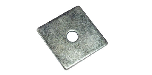 Picture of M10 BZP 50x50x3mm Square Plate Washers (loose)