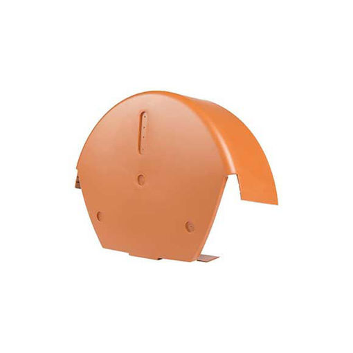 Picture of TIMLOC Dry Verge Profiled Roof Tile Round End Cap Terracotta
