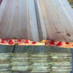 Picture of 19x125 5th Redwood Rebated Shiplap Softwood Timber Cladding -4.5m