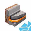Picture of 2400x1200x25mm EPS70 Standard Expanded Foam Polystyrene Insulation Boards