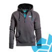 Picture of OX Hoodie Grey/Black  - Size M
