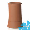 Picture of Redbank No 1 Roll Top Chimney Pot 300mm RED