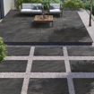Picture of Brett Porcelain Paving Eclipse 900x600x20mm Anthracite Black