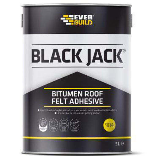 Picture of Sika 904 Bitumen Roof Felt Adhesive 5ltr