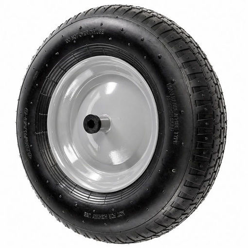 Picture of 400mm Pneumatic Wheelbarrow Spare Wheel - Haemmerlin Replacement 