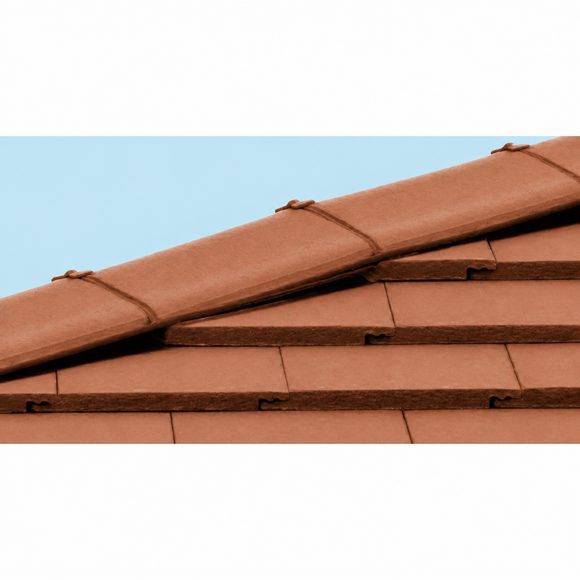 Russell Multi Ridge Roof Tiles 457mm Ember Red | Rose Building Supplies