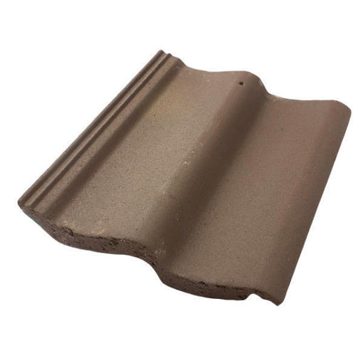 Picture of Sandtoft Double Pantile Roof Tile - Smooth Brown