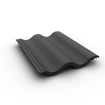 Picture of FP McCann Round Top Roof Tile 420x334mm Anthracite