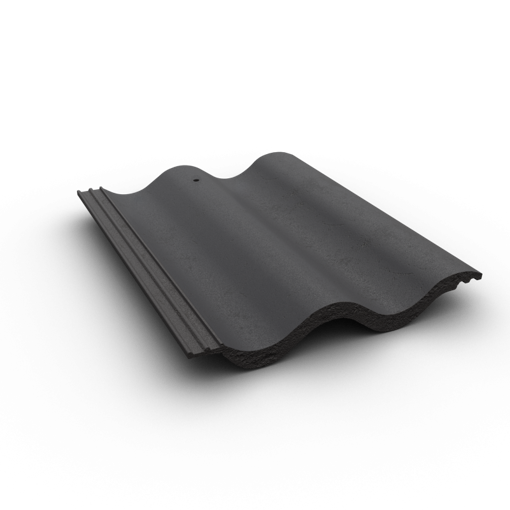 Picture of FP McCann Round Top Roof Tile 420x334mm Anthracite