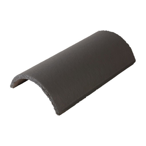 Picture of Russell Half Round Ridge Roof Tiles 457mm Anthracite