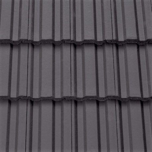 Picture of Sandtoft Standard Pattern Roof Tile 15x9" - Smooth Dark Grey