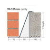 Picture of Keystone CFS/K 90 3300mm Extra Heavy Duty Cavity Wall  Lintel