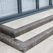 Picture of Brett HK Int/Ext High Block Paving Kerb Corner Bull Nose 150x150x200mm Charcoal
