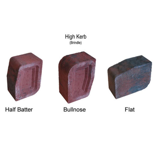 Picture of Brett High Block Paving Kerb HK 100x150x200mm Brindle