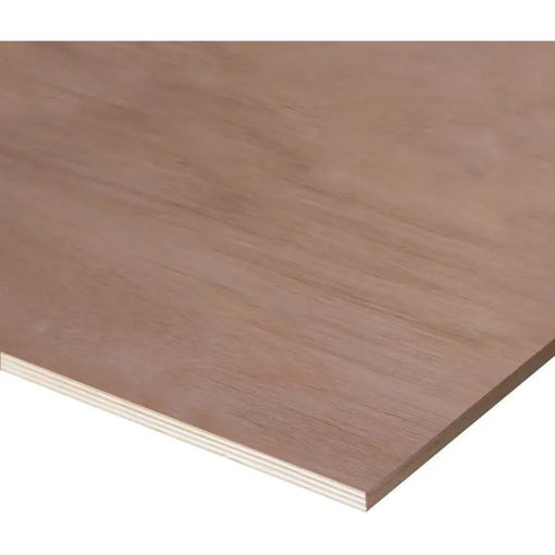 Picture of 9.0mm Hardwood Plywood 2440x1220mm (8x4) EN636-2S Class 3