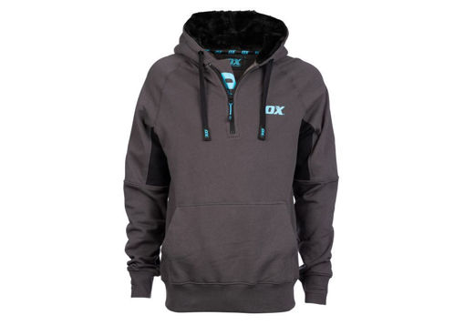 Picture of OX Hoodie Grey/Black Size S