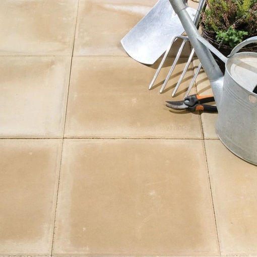 Picture of Brett Broadway Economy Smooth Utility Paving Slabs 600x600x32mm Buff