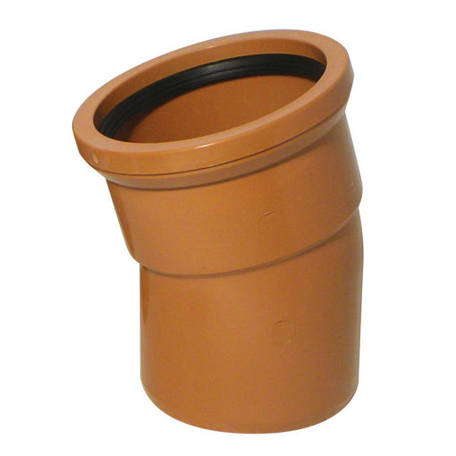 Picture of Underground 110mm x 15° Single Socket Bend