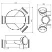 Picture of Underground 320mm Dia. Inspection Chamber Base 110mm Inlet