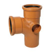 Picture of Underground 110mm x 90° Double Socket Branch Junction with Twin Boss