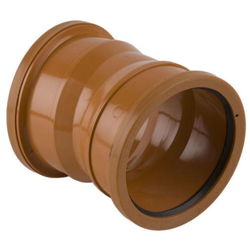 Picture of Underground 110mm x 11¼° B4061 Double Socket Bend