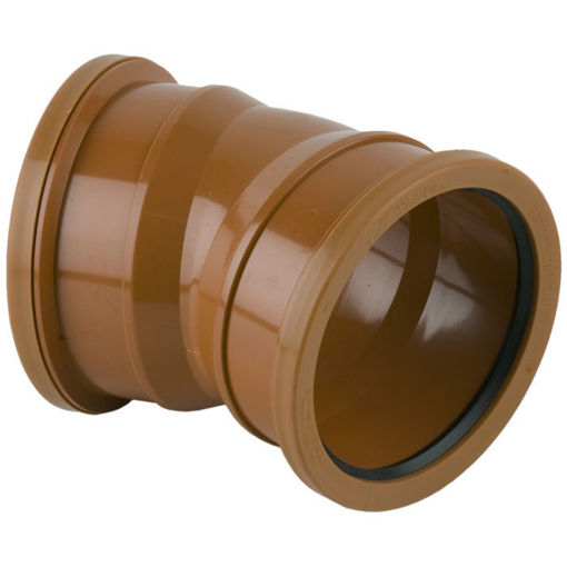 Picture of Underground 110mm x 22½° B4051 Double Socket Bend