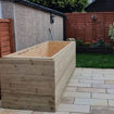Picture of Natural Indian Sandstone Paving Slabs 600x290mm Golden Fossil