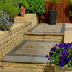 Picture of Pavestone Natural Stone Setts Pavers 200x100mm (20-30mm) Raj Blend