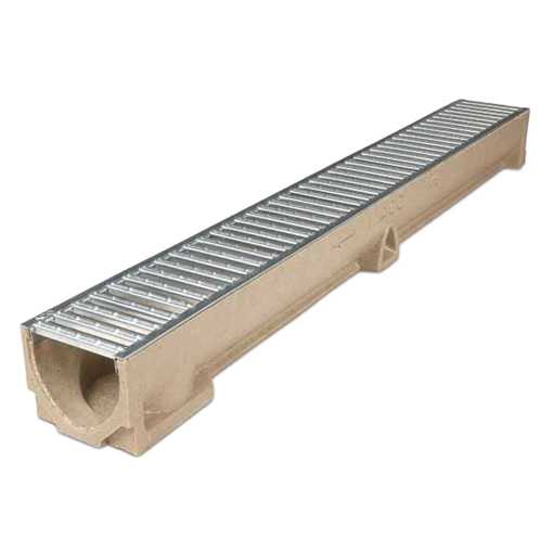 Channel drainage for patios and driveways available from Rose Building Supplies