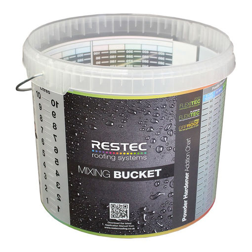 Picture of Restec GRP Mixing Bucket [Printed & Calibrated] 10ltr