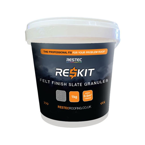 Picture of Restec ResKit Felt Finish Slate Granules 1kg