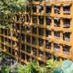 Picture of Grange 1.8x0.61m Heavy Duty Square Trellis Green