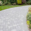 Picture of Brett Alpha Trio 50mm Driveway Block Paving Mixed Pack 10.82m2 Silver Haze