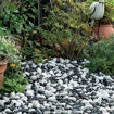 Picture of Bulk Bag Zebra Pebbles 20-40mm - Black & White Decorative Stone