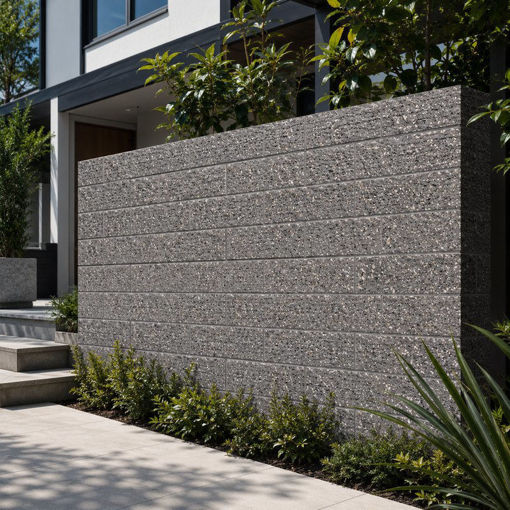Picture of Ibstock Splitface Classic Decorative Block 440 x 95 x 215mm - Steel Grey