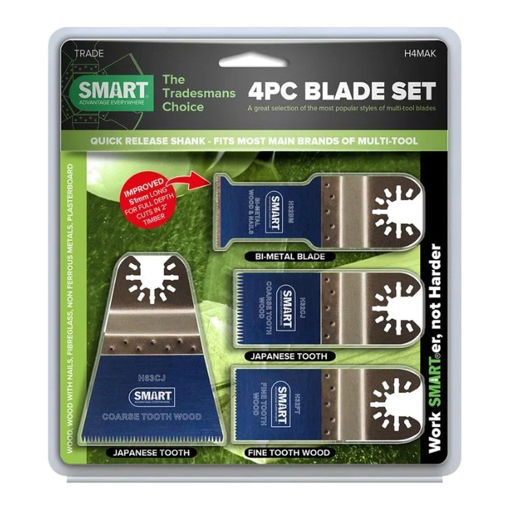 Picture of SMART Trade H4MAK Universal Multi-Tool Blade Set - 4 Piece