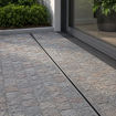 Picture of Polycon Lite Paveslot 100 Slot Drain Channel 1m - A15 Stainless Steel Edge Grating