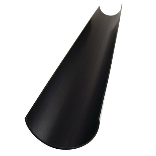Picture of 112mm Half Round Gutter 4m - Black