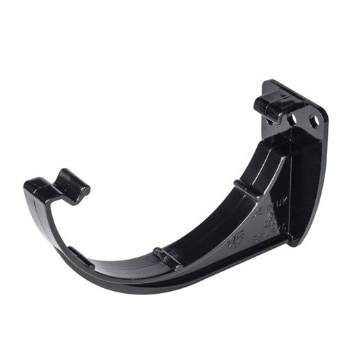 Picture of 112mm Half Round Gutter Fascia Support Bracket - Black