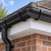 Picture of 112mm Half Round Gutter Fascia Support Bracket - Black