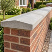 Picture of Concrete Saddle Back Coping Stone 305 x 915mm (12x36")