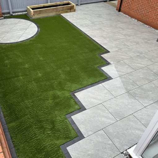 Picture of Pavestone Classic Grey Porcelain Paving Slab 600x600 x 20mm