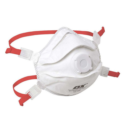 Picture of OX S312 FFP3V NR Moulded Valved Cup Respirator